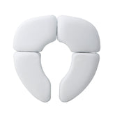 Soft Skin-Friendly Children Folding Potty Seat Cover Baby Travel Folding Padded Toilet Seat Toilet Training